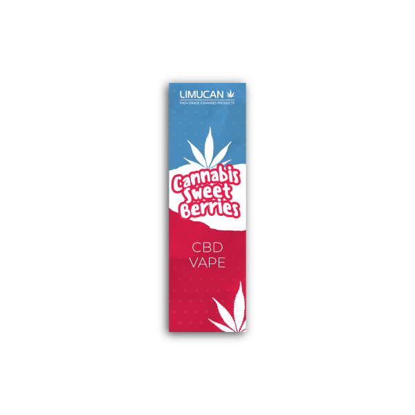 CBD-Liquid Limucan Vape - Sweet Berries - verschiedene Stärken